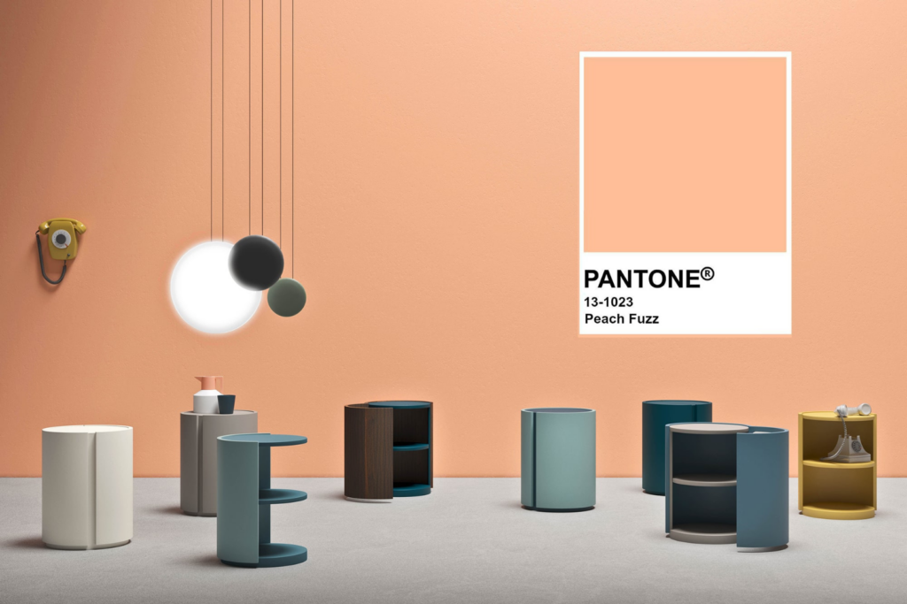 Arredare con il colore Pantone 2024_ Peach Fuzz